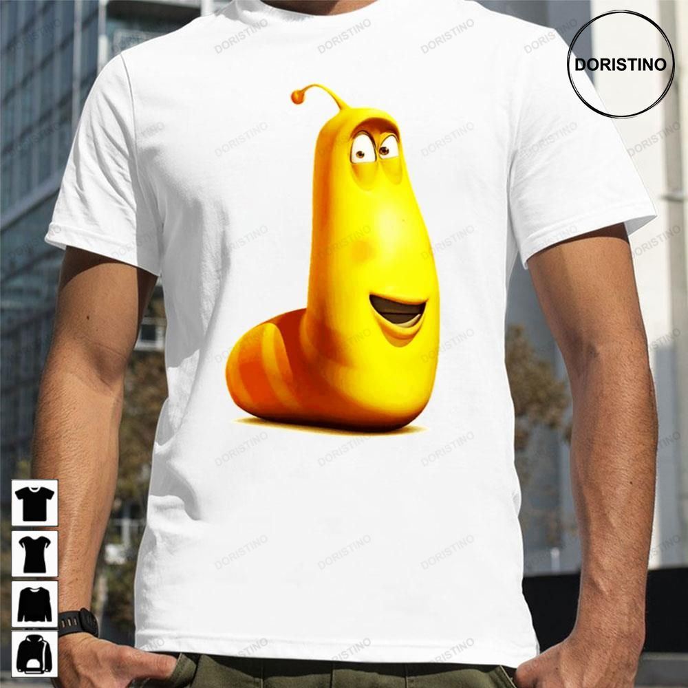 Butterfly Larva Yellow Larva Tuba Cartoon Limited Edition T-shirts